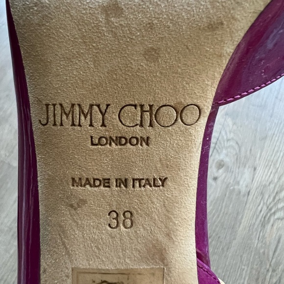 Jimmy Choo fuchsia patent leather pumps - Picture 3 of 7
